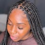 Medium Knotless Braids