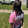 Kid's Braids with Weave