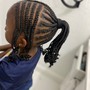 Kid's cornrows