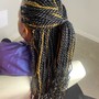 Two strand twist/Comb Twist