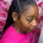 Fulani Braids weave Sew In