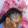 Pony tail braids