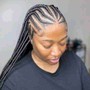 Small Box Braids waist lenght