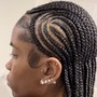 Mini-Many (15-20 cornrows)