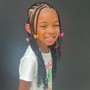 Kid's Braids Half up and Half Down (Under 10yrs old)