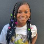 Kid's Braids Half up and Half Down (Under 10yrs old)