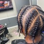 2 Feed-in braids