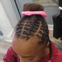 Kids braid Style no weave