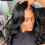 Frontal wig (middle part/side part) ONLY