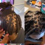 2-Strand Twist (Natural) (Tapered sides)