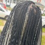 Large Knotless Braids