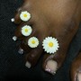 Dry Acrylic Pedicure