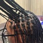 Small Knotless Braids