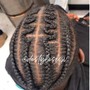 Med Boho bob Braids