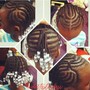 Med Boho bob Braids