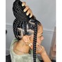 Knotless Jumbo Braids