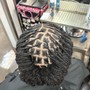 Deep Condition With Scalp Massage