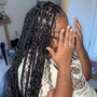 Medium Knotless Goddess Braids