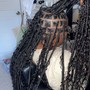 Medium Knotless Goddess Braids