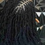 Large Knotless Braids waist/butt length