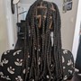 Medium Box Braids