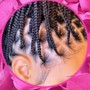 Individual knotless  Braids