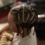 KIDS CORNROWS (LARGE) NATURAL HAIR