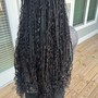 Large Boho Knotless Braids