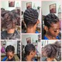 Protective Style Takedown (traditional, knotless, twist, individual crochet faux loc)