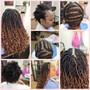 Microlocs Retie - Additional Fee for +350 locs/more than 1" of new growth