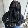 Small Knotless Braids