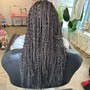 Two Twist strand extensions. This is service is offered only on Monday Tuesday Wednesday & Sunday