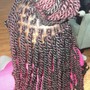 Knotted Yarn Braids