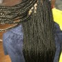 Knotted Yarn Braids