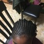 Natural Hair Cornrows