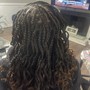 Medium Knotless Braids