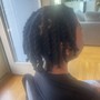 Loc retwist and style