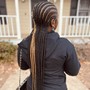 Cornrows on natural hair