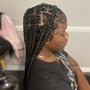 4- stitch braids on natural hair $25 -6 stitches for $35 (LIMITED TIME ONLY)