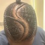 Men’s Plaits (Half Head)