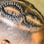 Men’s Plaits (Half Head)