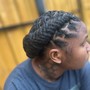 Wash & Retwist ONLY (Mid Back)