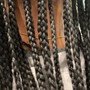 Single Black BoboTails Rope Twist Extensions Pickup