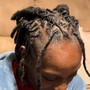 Men’s Individual Braids or designs