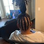 10-15 feed in braids