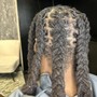 Small Knotless Braids