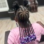 Small Knotless Braids (waist length)