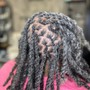 Double Process Color for Locs