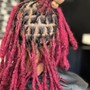 Double Process Color for Locs