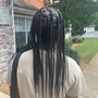 Medium Knotless Braids